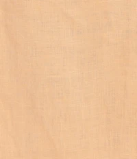 M Made In Italy Linen Ruffle V-Neck Short Sleeve High-Low Top