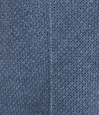 M Made in Italy Ribbed Knit V-Neck 3/4 Sleeve Sweater Top