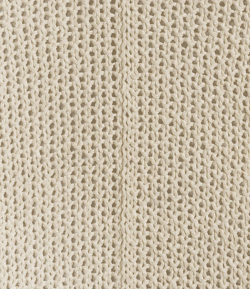 M Made in Italy Sweater Knit V-Neck 3/4 Sleeve Top