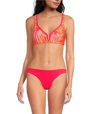 Maaji Flirt Floral Groove Reversible Classic Swim Bottom