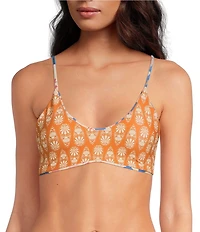Maaji Liberties Tropical Bliss Reversible Bralette Swim Top
