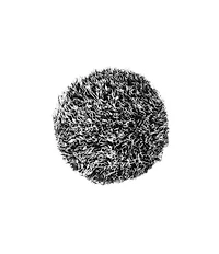 MAC 130 Synthetic Short Duo Fibre Brush