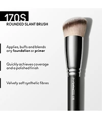 MAC 170 Synthetic Rounded Slant Brush
