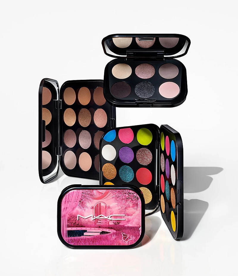 MAC Connect In Colour Eye Shadow Palette Encrypted Kryptonite X 6