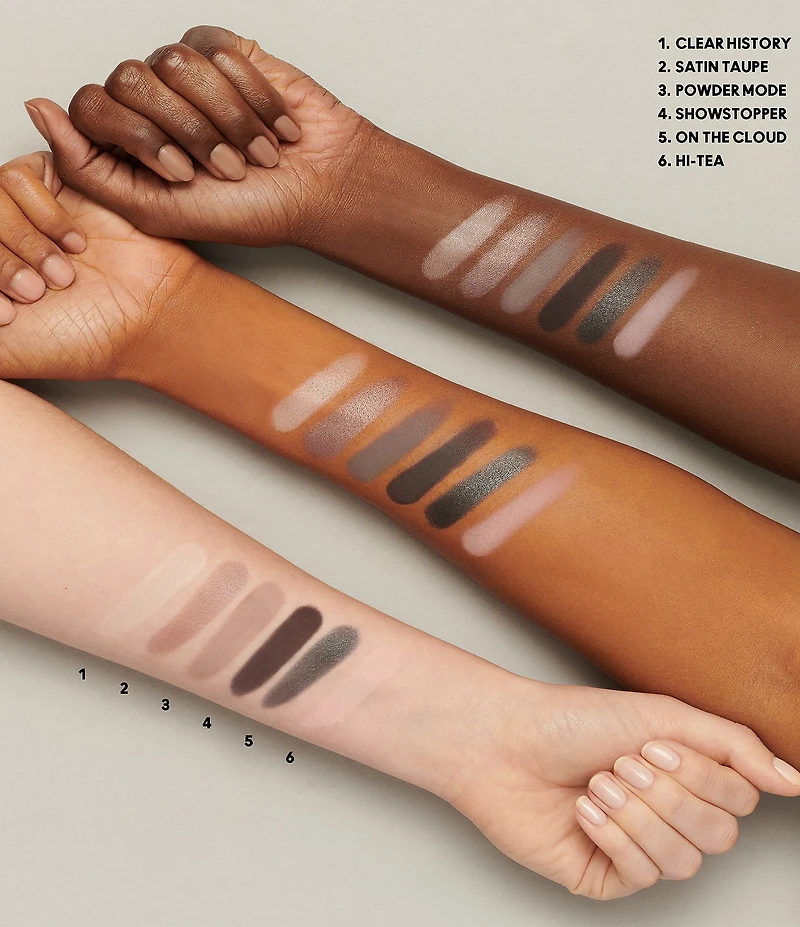 MAC Connect In Colour Eye Shadow Palette Encrypted Kryptonite X 6