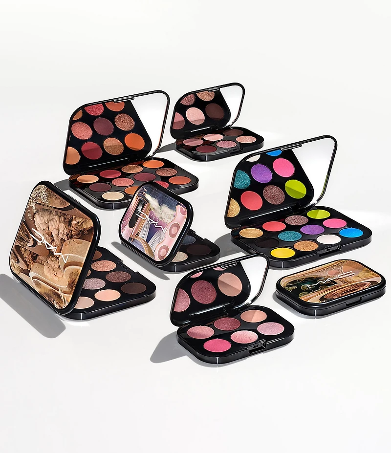 MAC Connect In Colour Eye Shadow Palette Rose Lens X 6