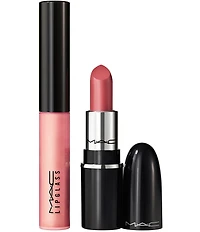 MAC Cosmic Kiss Mini Lipstick & Lipgloss Duo Ornament Gift Set