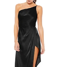 Mac Duggal Asymmetrical One Shoulder Gown
