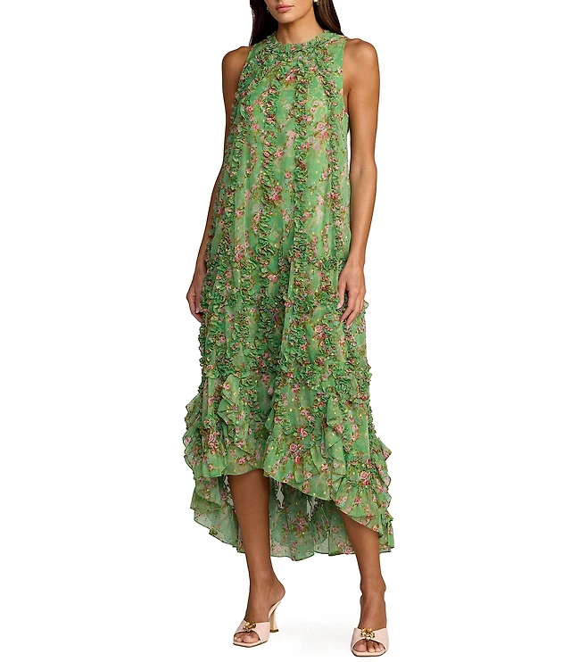 corset tiered lace ruffle dress Sherri Hill 57868 - Long Chiffon Ballgown while the fully Urban_Outfitters2 Urban Outfitters Urban Outfitters Size:L (US 14-16)