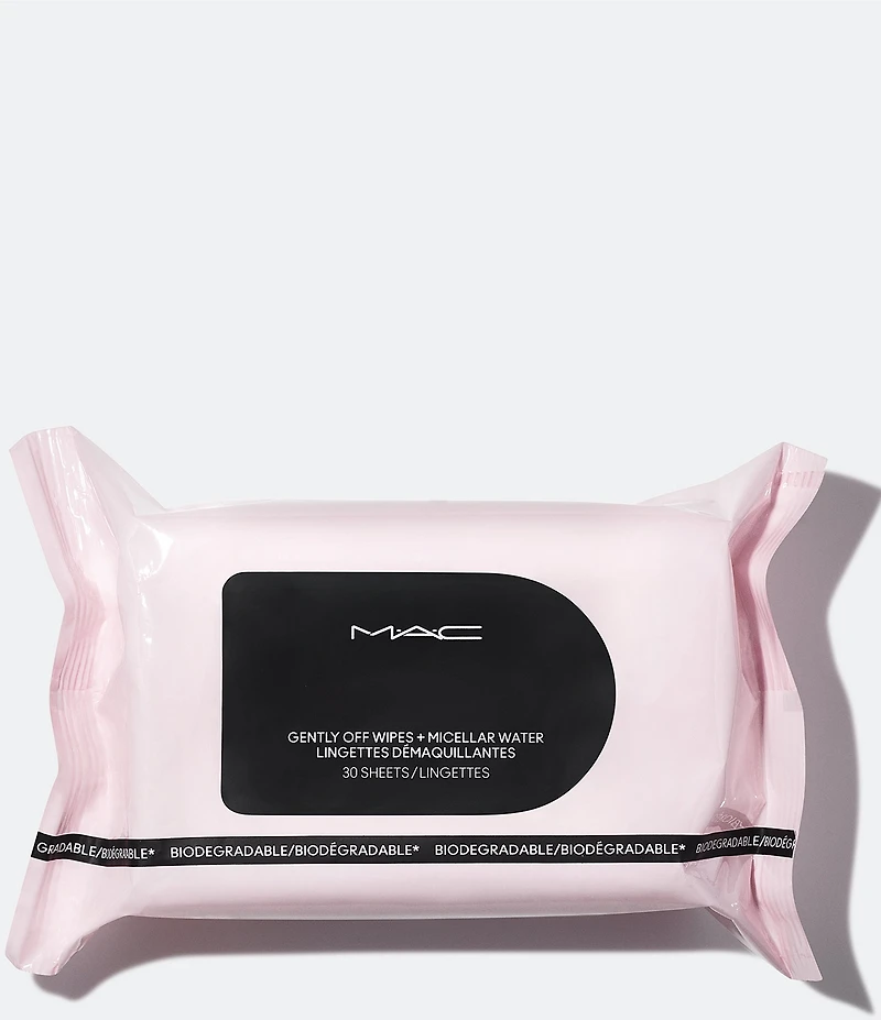 MAC Gently Off Wipes + Micellar Water