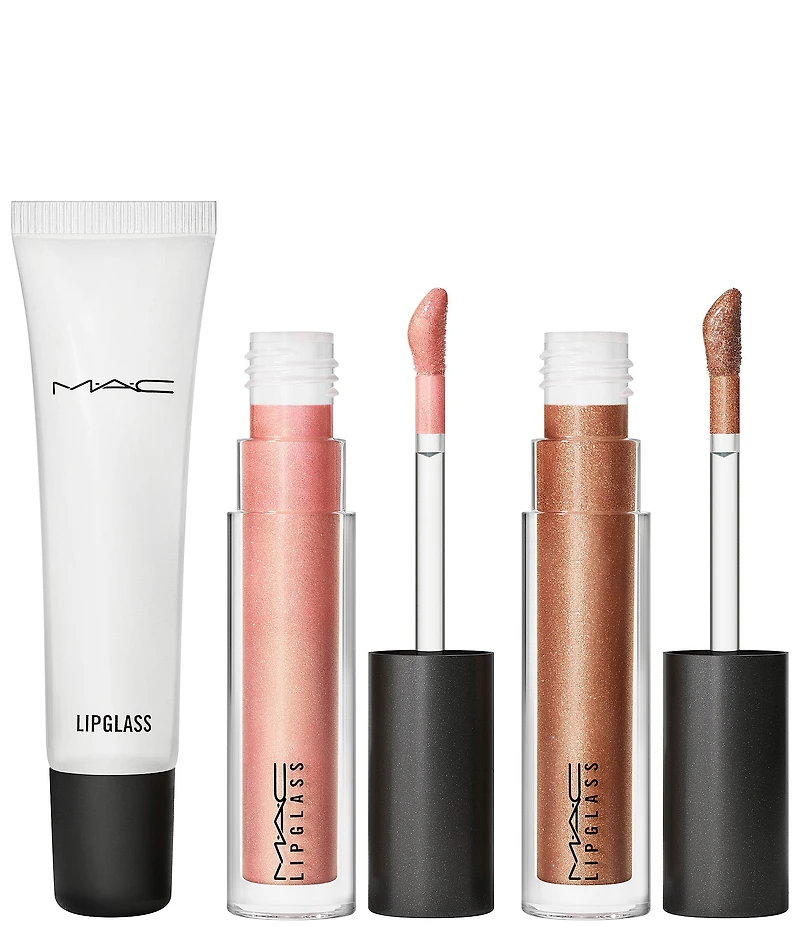 MAC Glossed Out Lipglass Trio