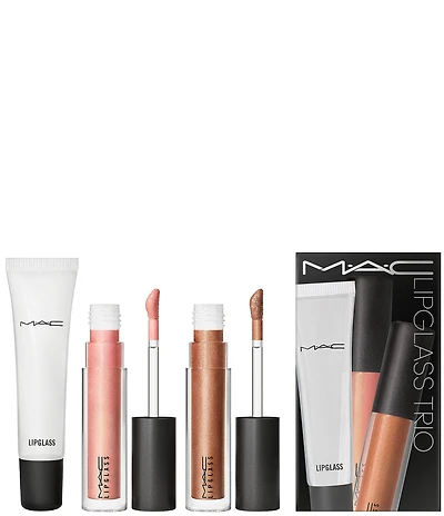 MAC Glossed Out Lipglass Trio