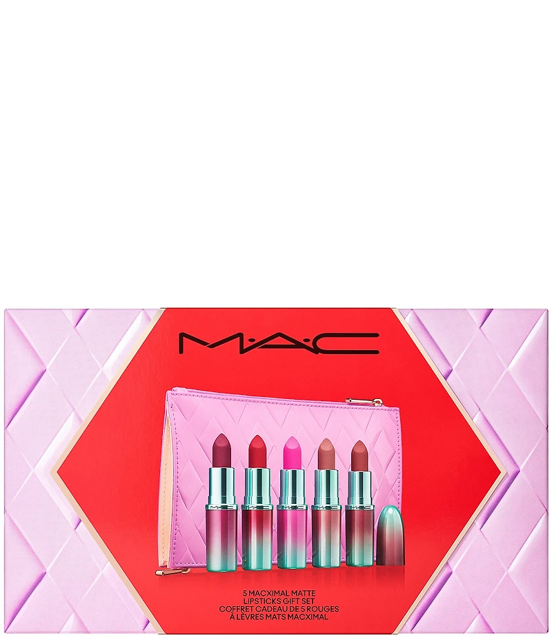 MAC MACximal Matte 5 Full-Size Lipsticks Gift Set