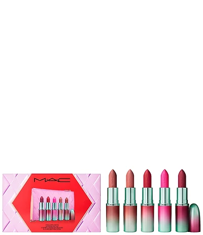 MAC MACximal Matte 5 Full-Size Lipsticks Gift Set
