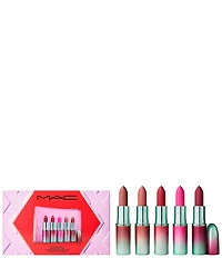 MAC MACximal Matte 5 Full-Size Lipsticks Gift Set
