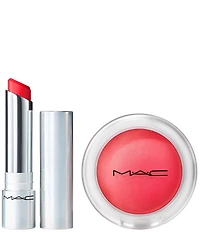MAC No Work All Glow Play Blush + Lip Gift Set