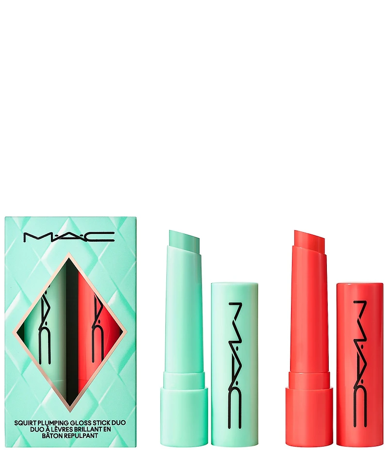 MAC Squirt Alert Lip Plumping Lip Gloss Stick Gift Set