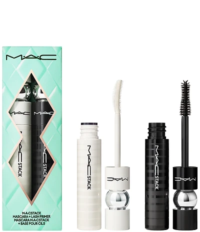 MAC Stacked To The Max MACstack Mascara and Lash Primer Lash Duo Gift Set