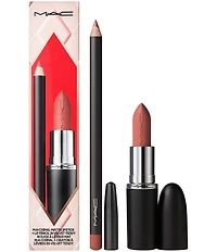 MAC Topsy-Teddy Lipstick & Liner Duo Gift Set