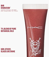 MAC Viva Glam Limited Edition Lipglass Air Non-Sticky Gloss