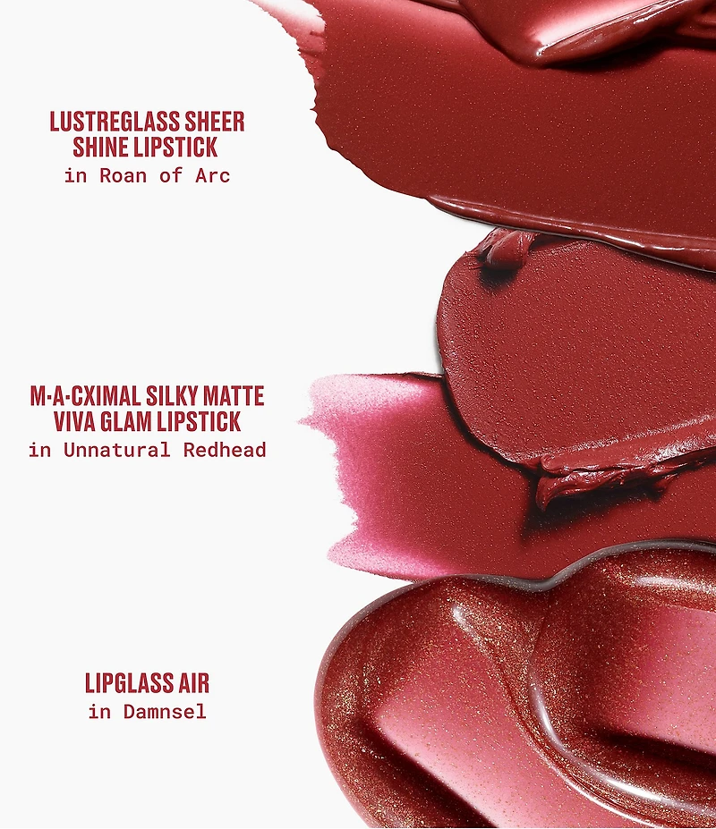 MAC Viva Glam Limited Edition Lustreglass Sheer-Shine Lipstick