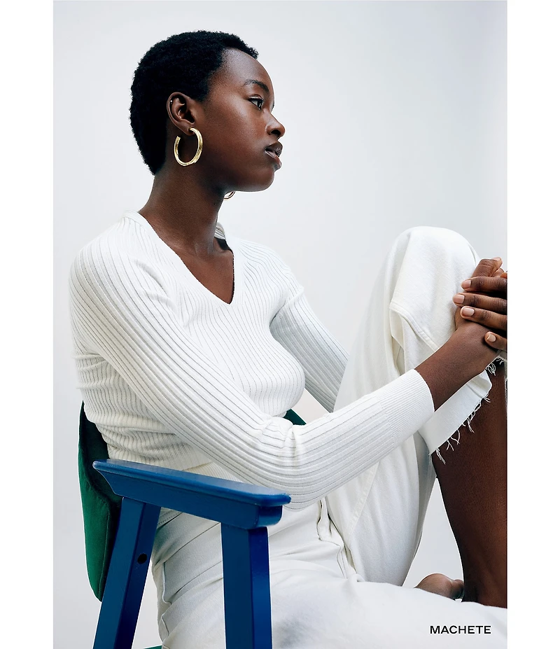 MACHETE 2.0#double; Perfect Hoop Earrings