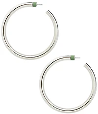MACHETE 2.5#double; Perfect Hoop Earrings