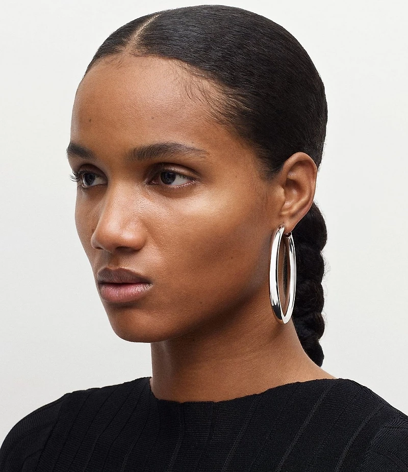 MACHETE 2.5#double; Perfect Hoop Earrings