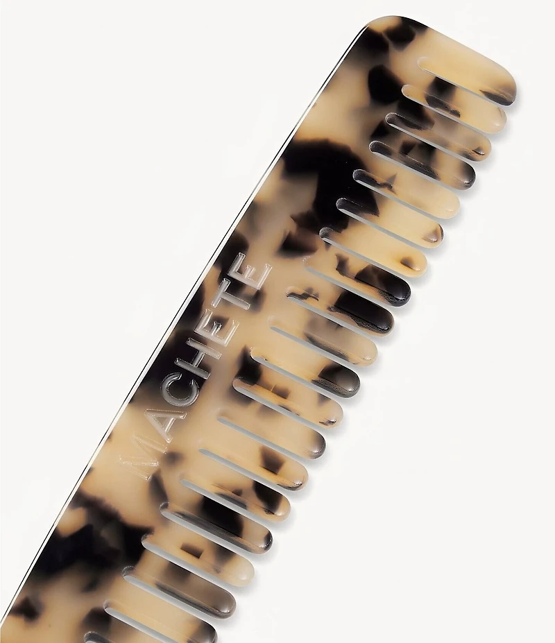 MACHETE Blonde Tortoise No. 3 Hair Comb