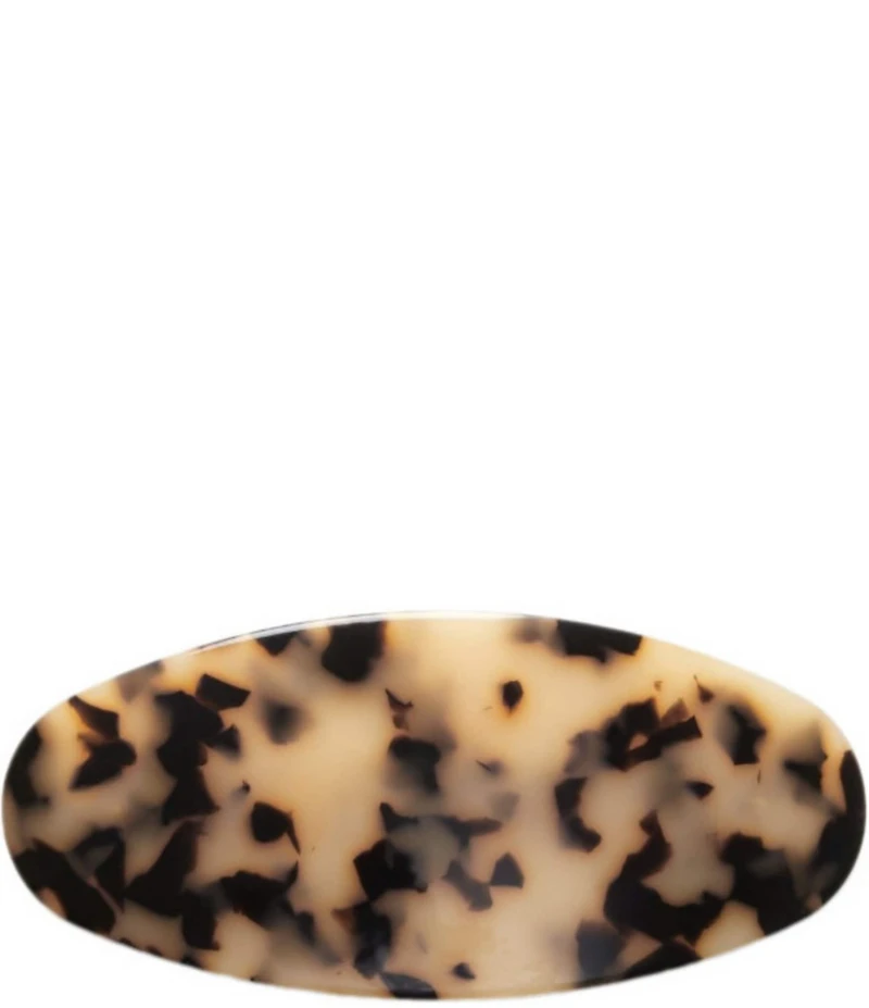 MACHETE Jumbo Oval Blonde Tortoise Hair Clip