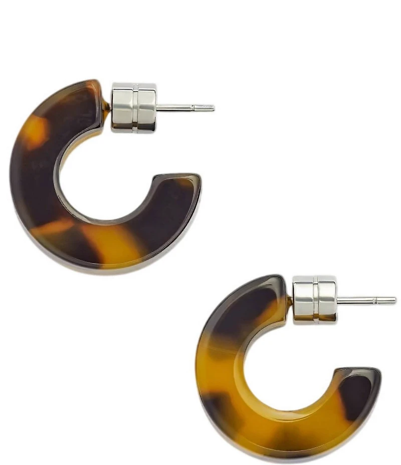 MACHETE Muse Tortoise Puffy Hoop Earrings