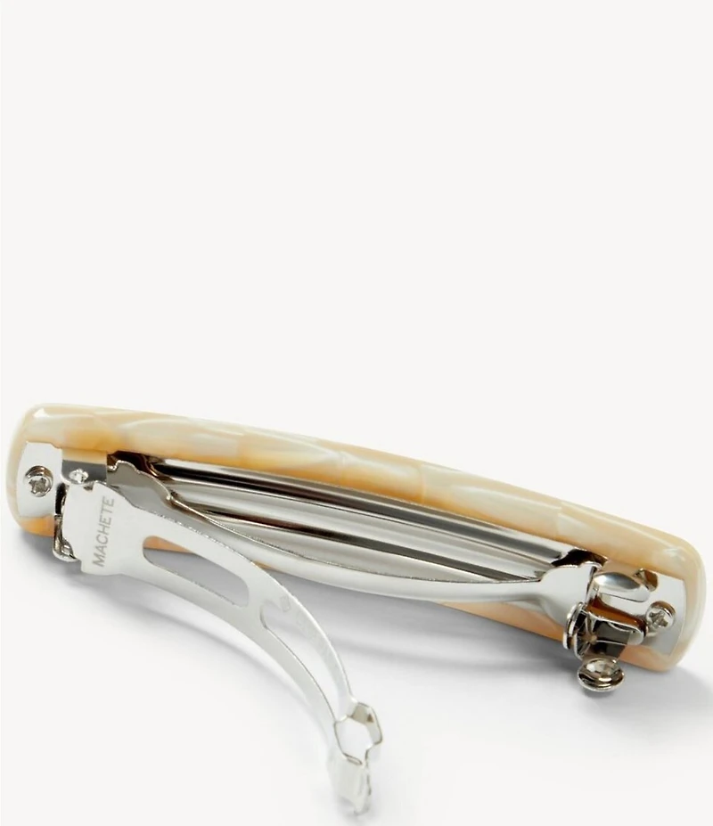 MACHETE No. 3 Ivory Hair Barrette