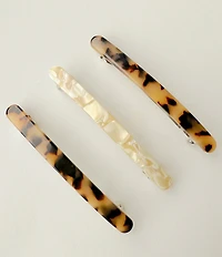 MACHETE Slim Paris Ivory Hair Barrette