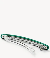 MACHETE Slim Paris Malachite Hair Barrette