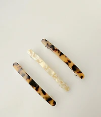 MACHETE Slim Paris Tortoise Hair Barrette