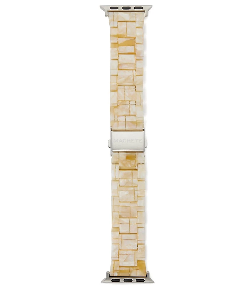 MACHETE Women's Sea Shell Checker Apple Watch Band For Apple Watch