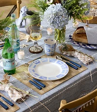 MacKenzie-Childs Sinamay Woven Check Placemats, Set of 4