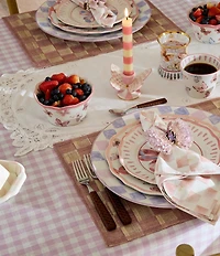 MacKenzie-Childs Sinamay Woven Check Placemats, Set of 4