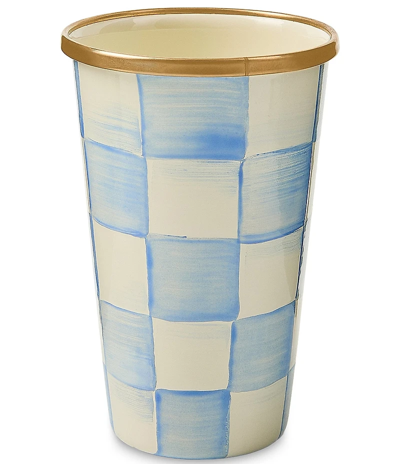 MacKenzie-Childs Check Tumbler, 10 oz.