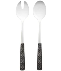 MacKenzie-Childs Everyday Stainless Steel Salad 2-Piece Serving Set