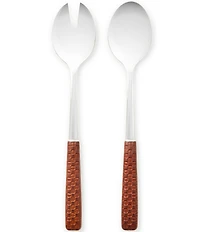 MacKenzie-Childs Everyday Stainless Steel Salad 2-Piece Serving Set