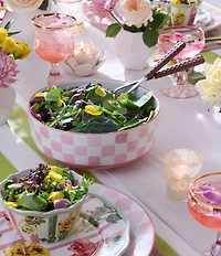 MacKenzie-Childs Everyday Stainless Steel Salad 2-Piece Serving Set