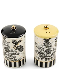 MacKenzie-Childs Bee Toile Salt & Pepper Set