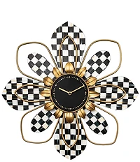 MacKenzie-Childs Blooming Wall Clock