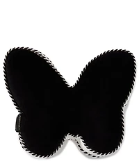 MacKenzie-Childs Butterfly Shaped Floral Throw Pillow