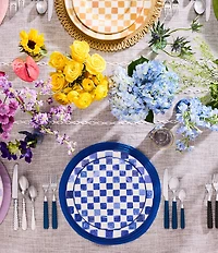 MacKenzie-Childs Check Round Platter, 13.25#double;
