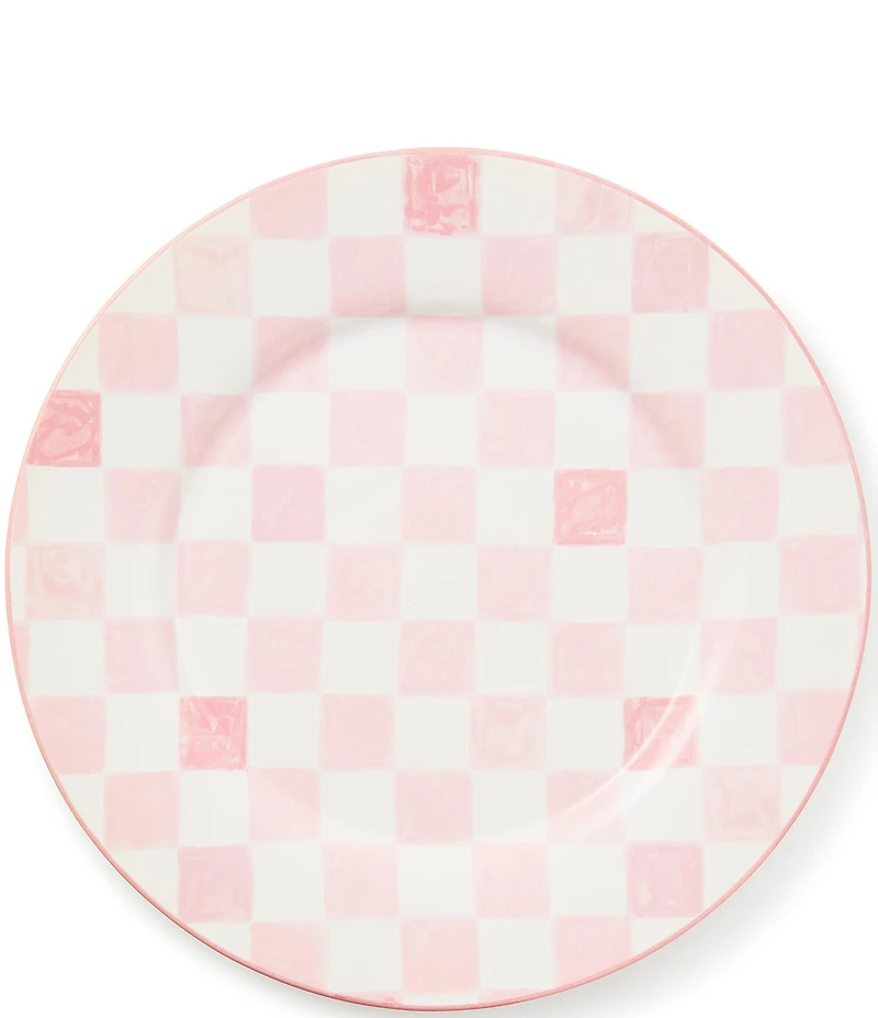 MacKenzie-Childs Check Round Platter, 13.25#double;