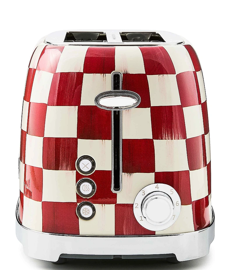 MacKenzie-Childs Check 2-Slice Toaster