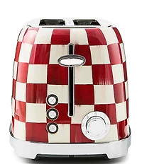 MacKenzie-Childs Check 2-Slice Toaster