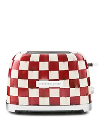 MacKenzie-Childs Check 2-Slice Toaster